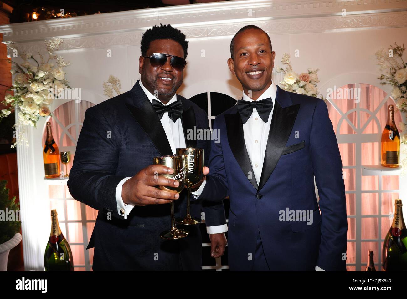 New York, NY, USA. 25th Apr, 2022. Don Pooh and Shyne at the grand