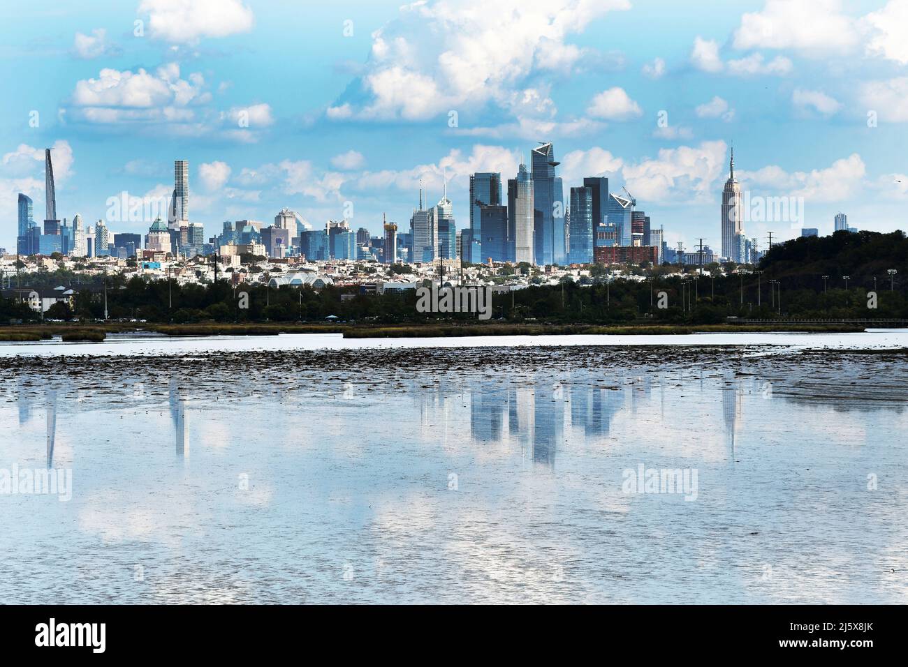 LAND UNDER Swamp and marsh in the meadowlands of East Rutherford, New
