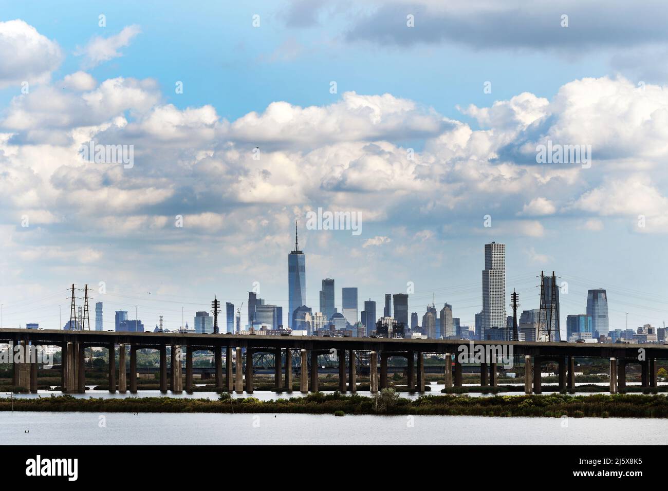 LAND UNDER Swamp and marsh in the meadowlands of East Rutherford, New