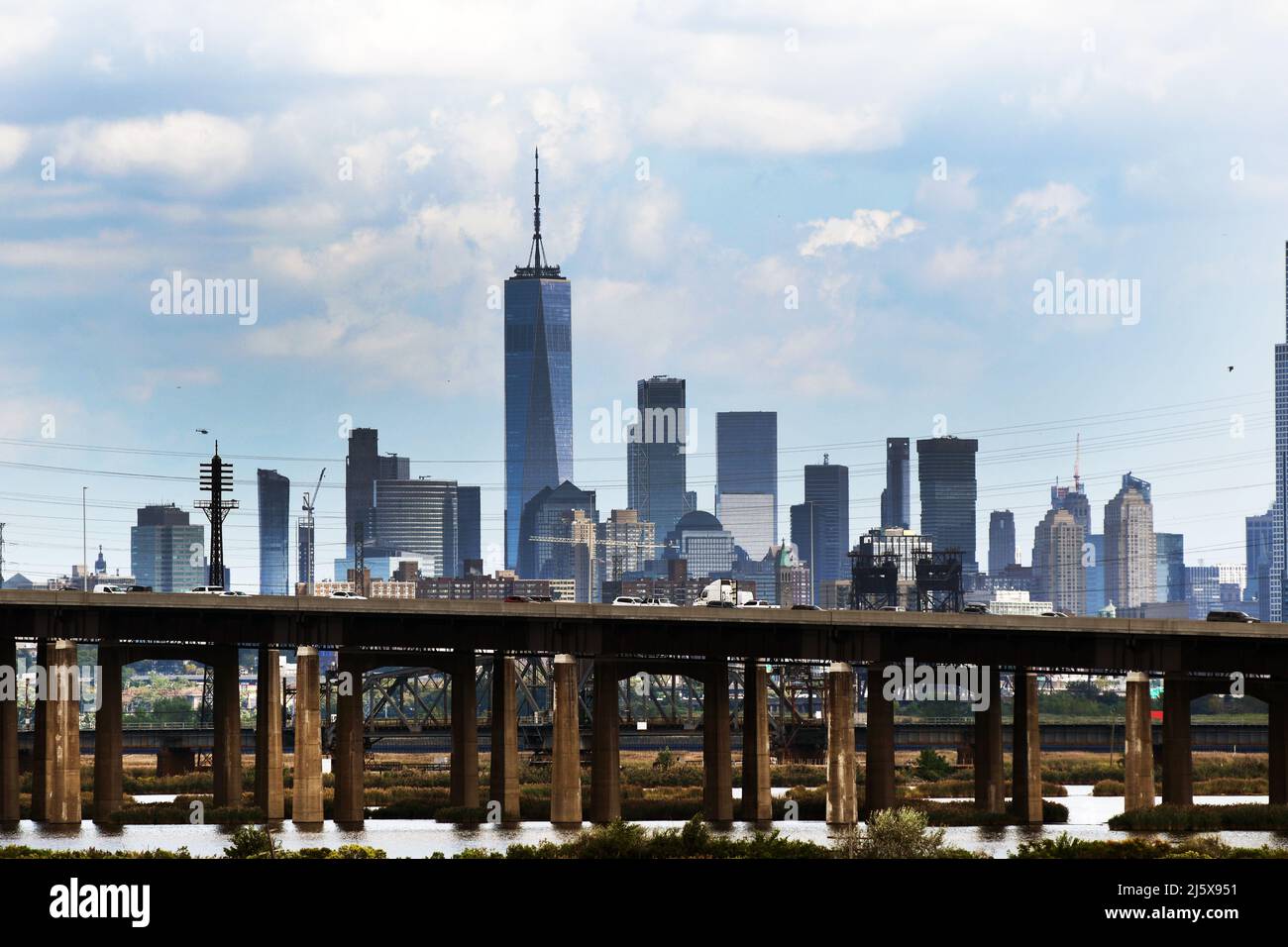 LAND UNDER Swamp and marsh in the meadowlands of East Rutherford, New