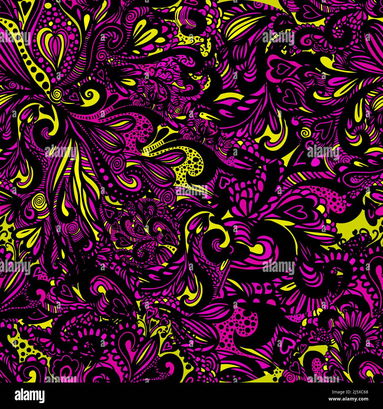 Seamless pattern background, purple and green color . Vector ...