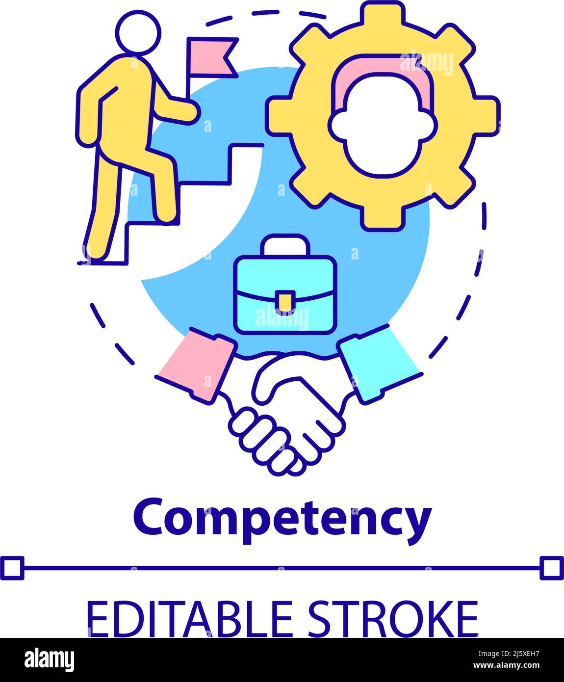 Competency concept icon Stock Vector Image & Art - Alamy