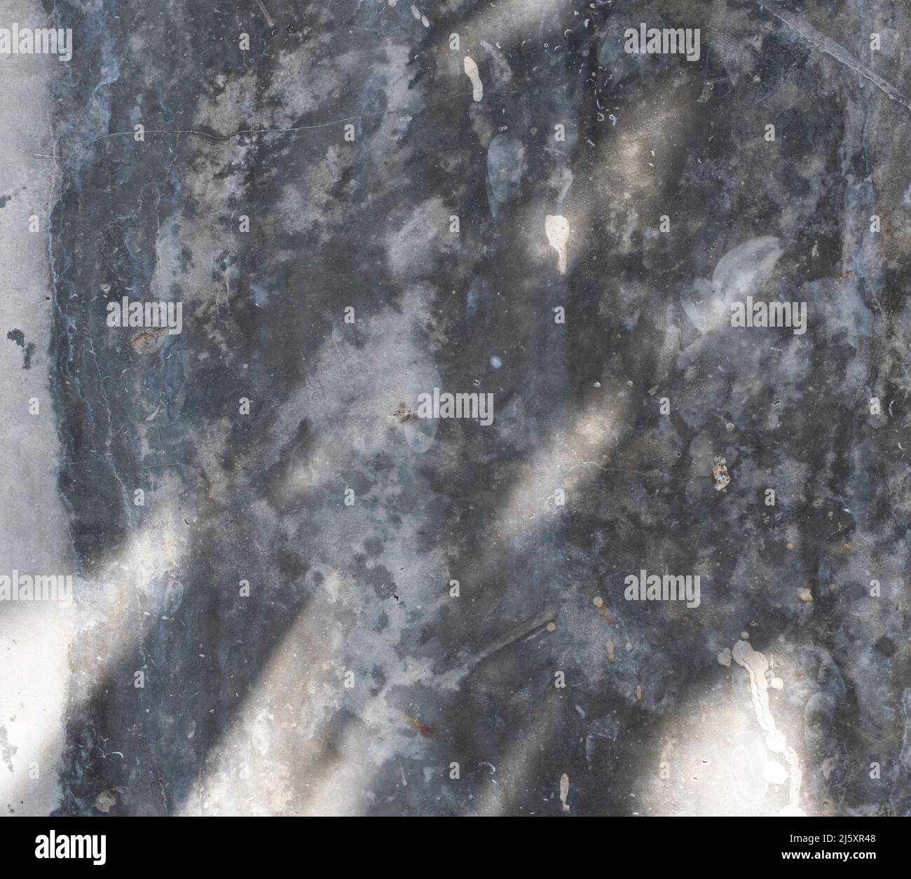 cement wall with shades of blue, white and gray. Milk abalone background texture Stock Photo