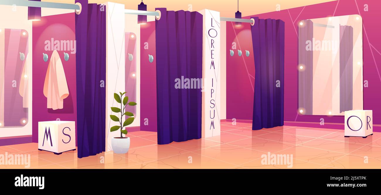 Mirror nobody full length interior Stock Vector Images Alamy