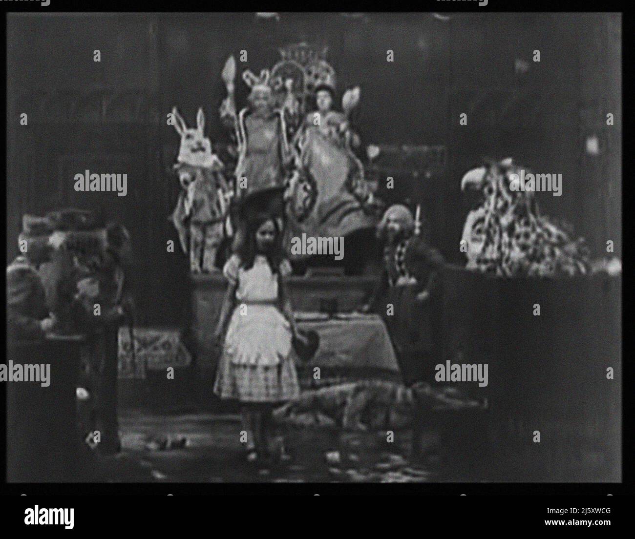 Alice in Wonderland 1915 vintage movie still Stock Photo - Alamy