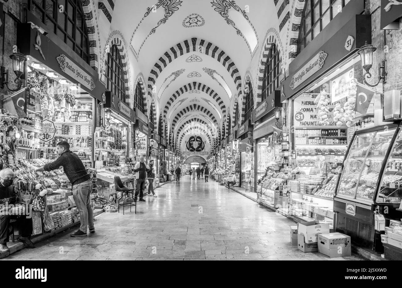 Grand Bazaar Istanbul, Turkey Stock Photo