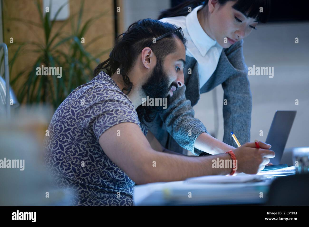 Business people planning in office Stock Photo