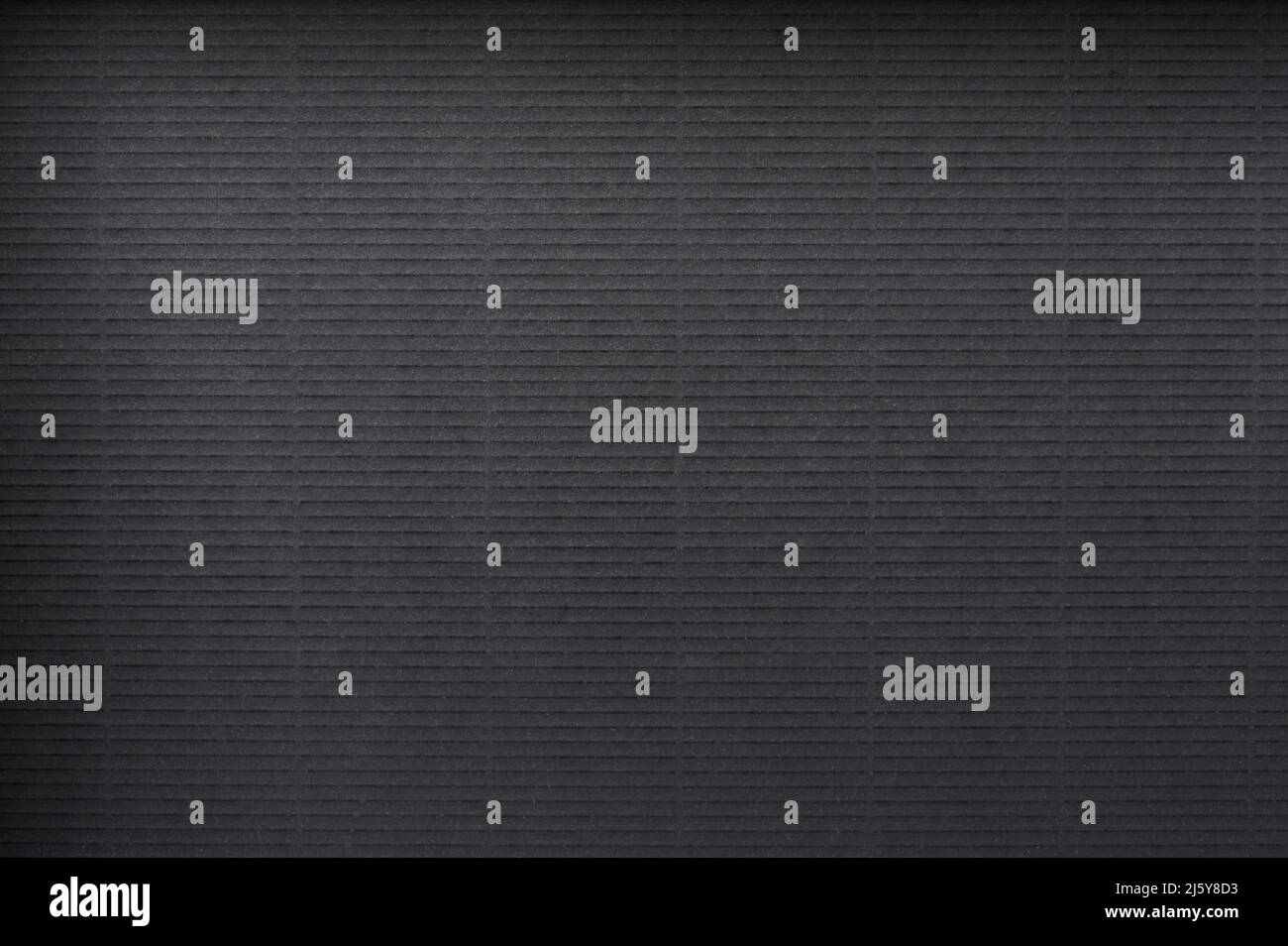 Paper black color surface with rib. Pattern of matte paper Stock Photo