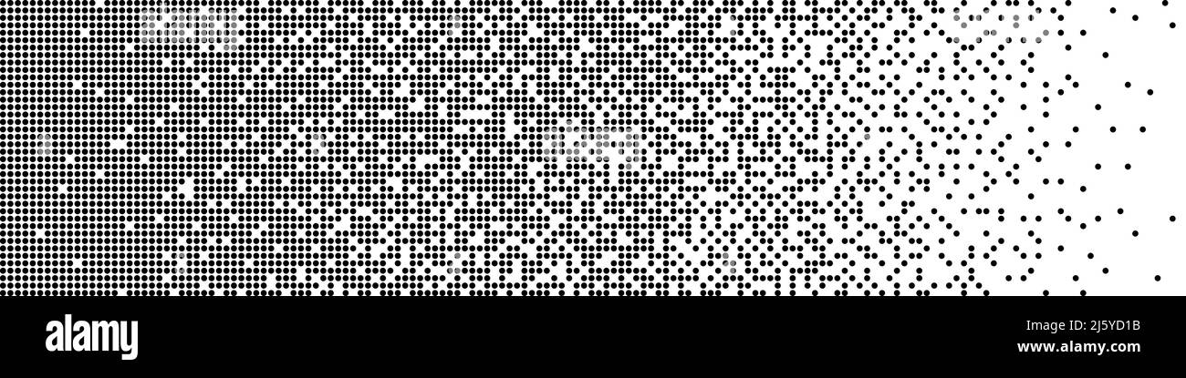 Pixel black and white background Stock Vector