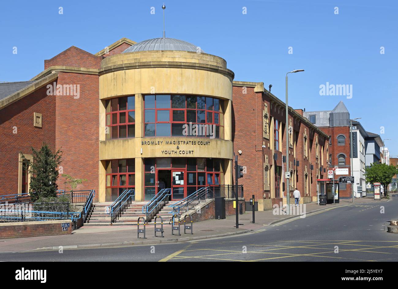 Bromley Magistrates Court and Youth Court building, junction of London