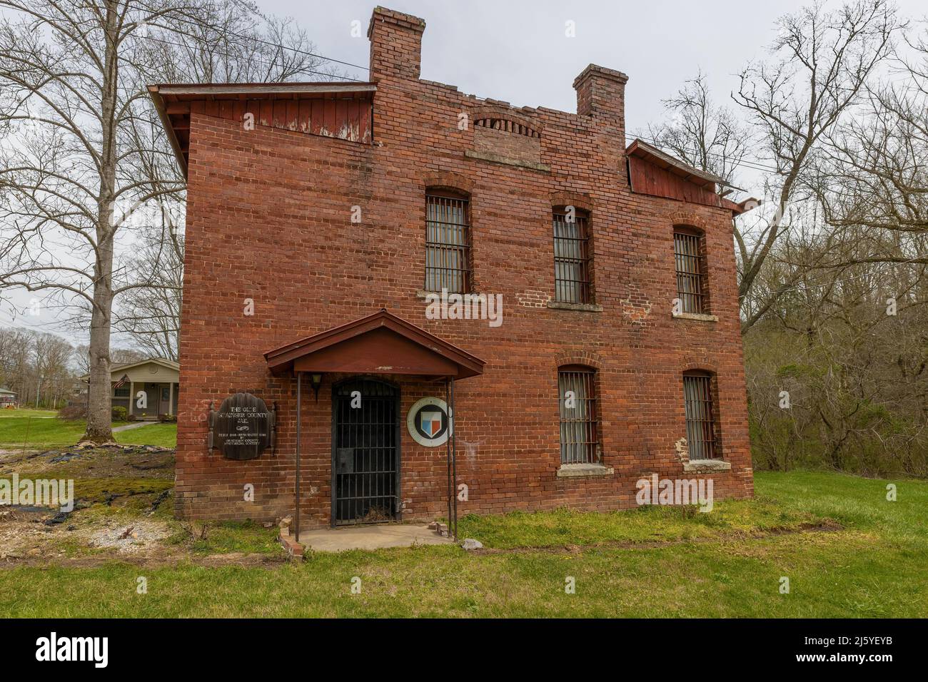 Rutledge, Tennessee, USA April 3, 2022 Granger county Jail built in