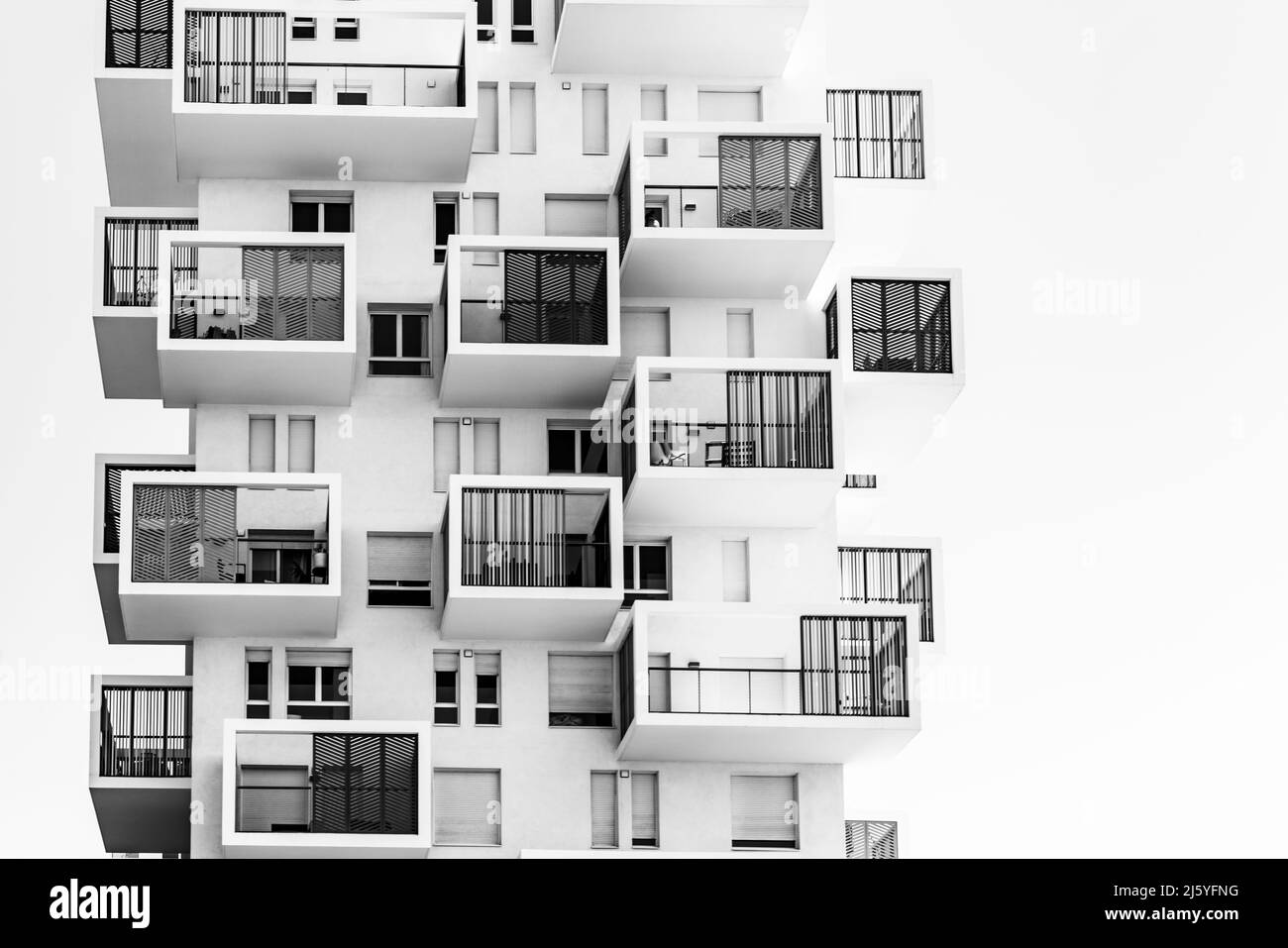 Architectural blocks in a modern building palace Stock Photo - Alamy