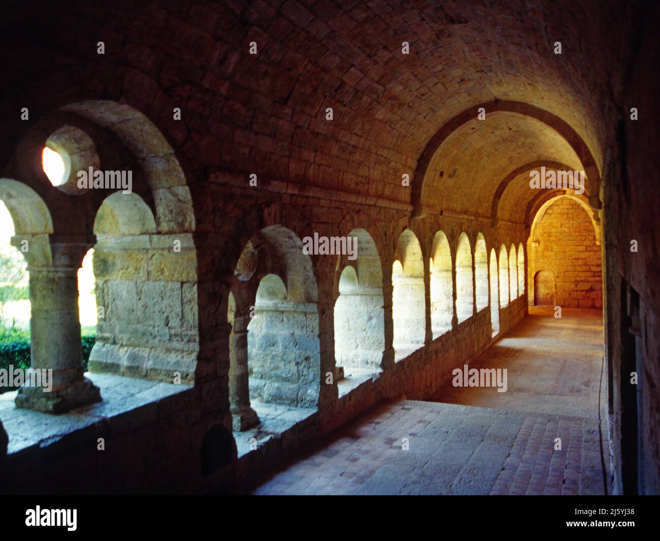 Cistercian Abbey of Le in the Var Stock Photo Alamy