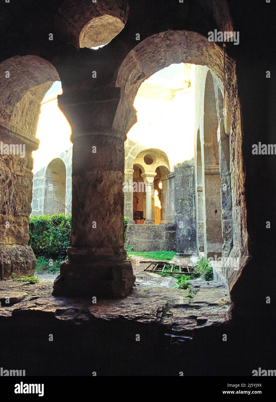 Cistercian Abbey of Le in the Var Stock Photo Alamy