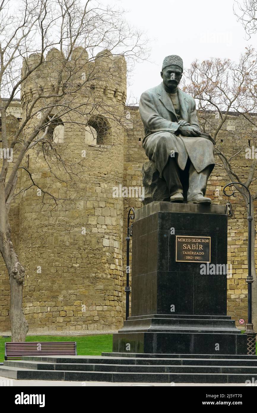 Monument to mirza alakbar sabir hires stock photography and images Alamy