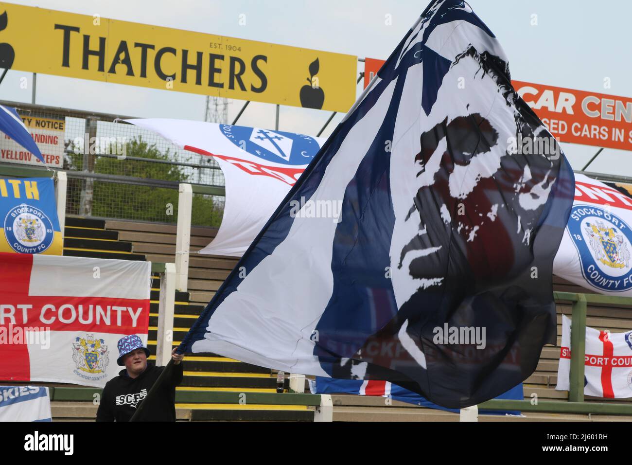 Stockport flag hires stock photography and images Alamy