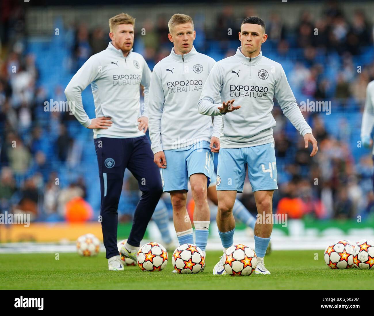Manchester citys kevin de bruyne warming up prior hires stock