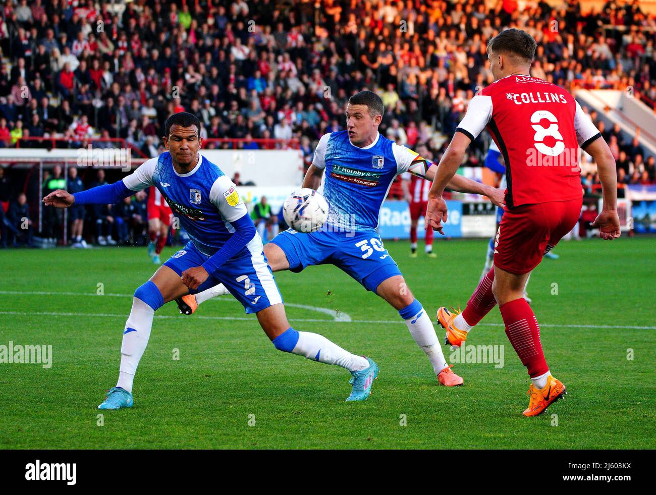 Exeter citys archie collins hi-res stock photography and images - Alamy