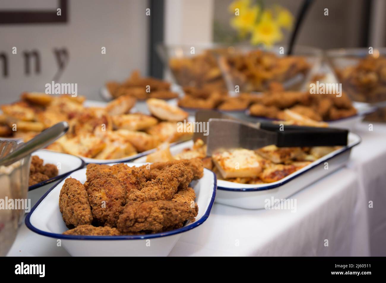 Finger Buffet Catering Food for Birthday or Wedding Reception Party