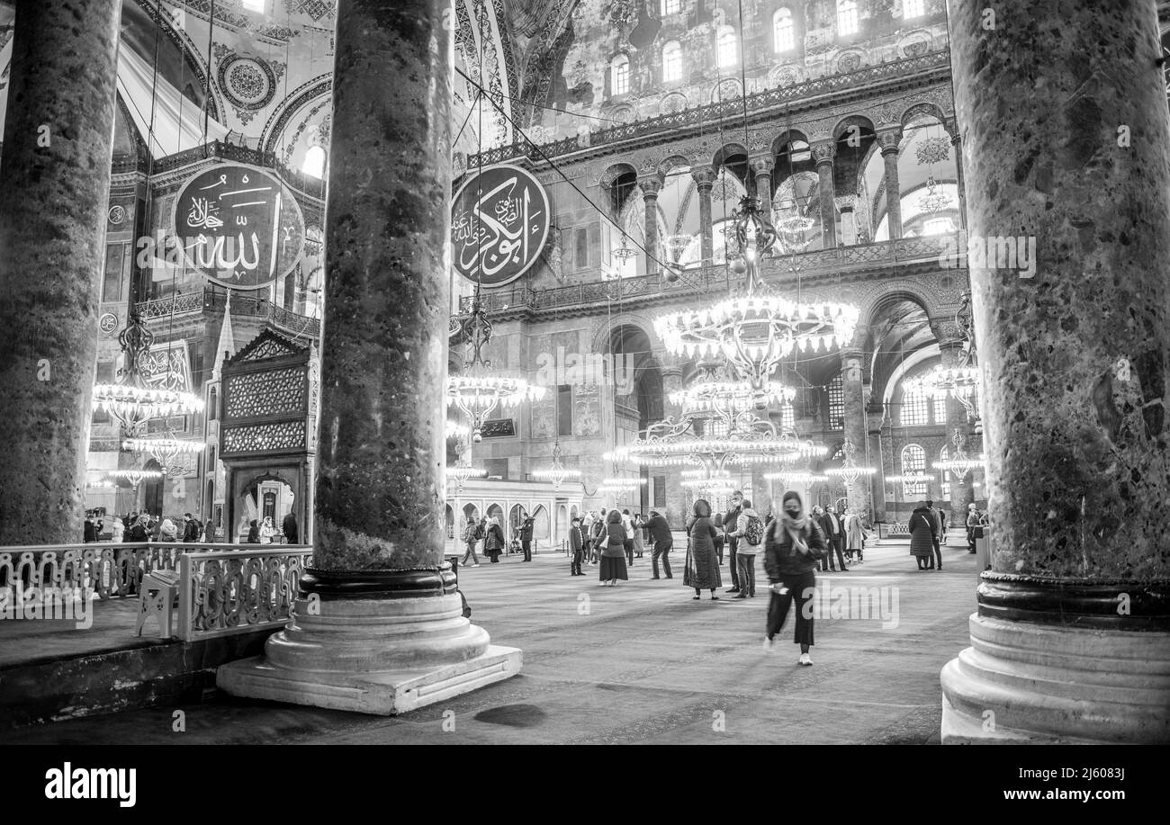 Hagia Sophia Istanbul, Turkey Stock Photo