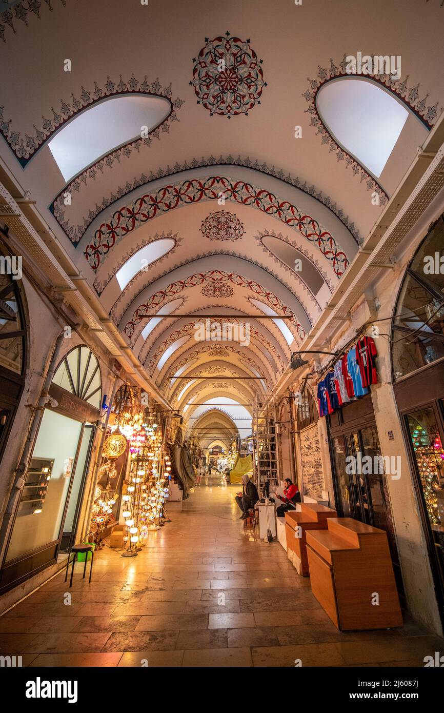 Grand Bazaar Istanbul, Turkey Stock Photo - Alamy