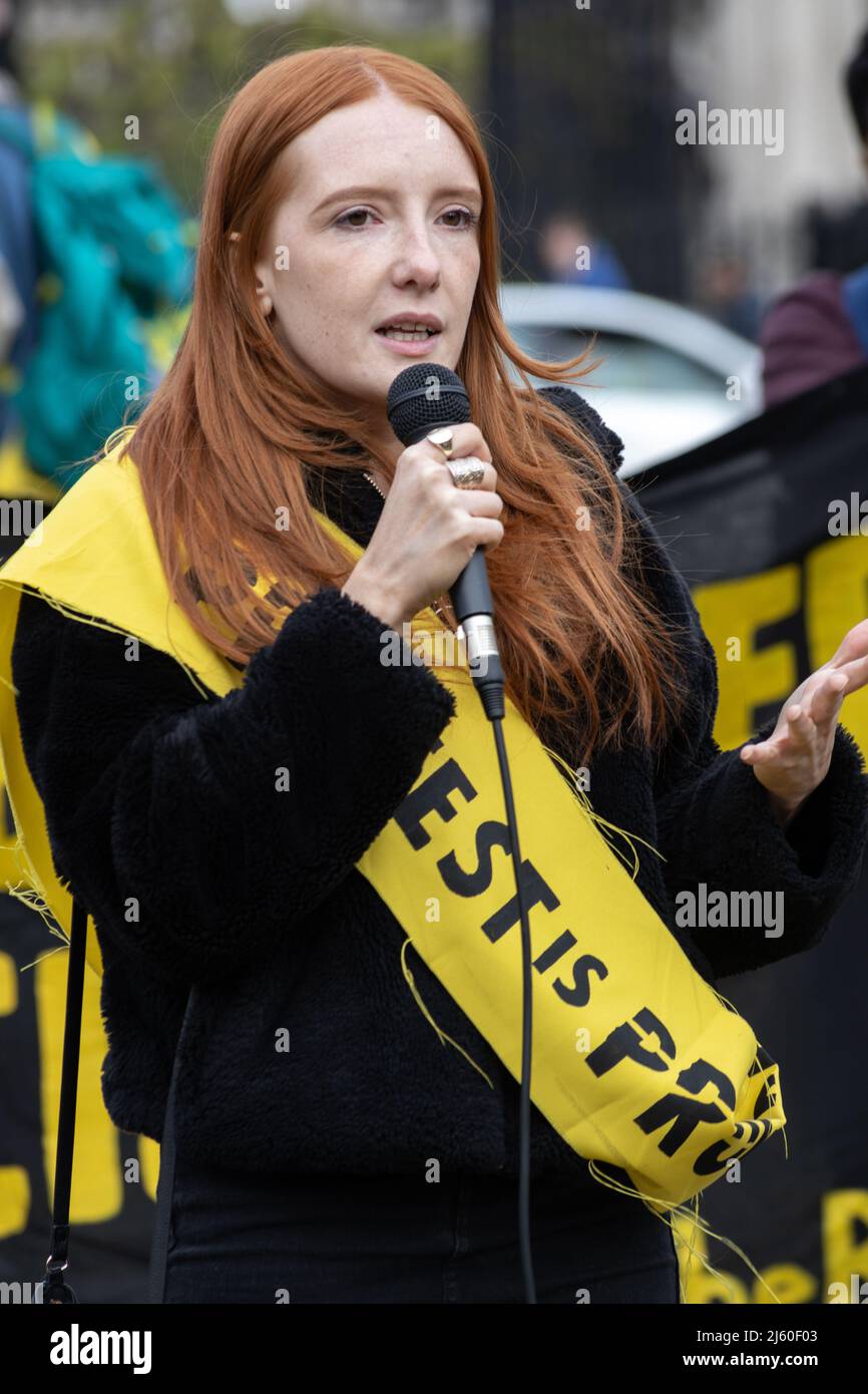 London, England, UK 26 April 2022 Protest against the Nationalities and