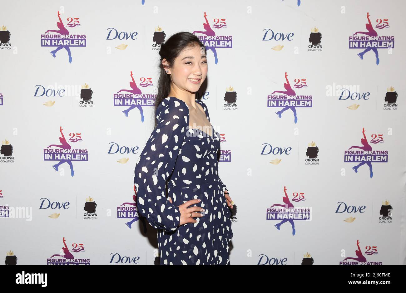New York, United States. 25th Apr, 2022. Mirai Nagasu attends the 2022
