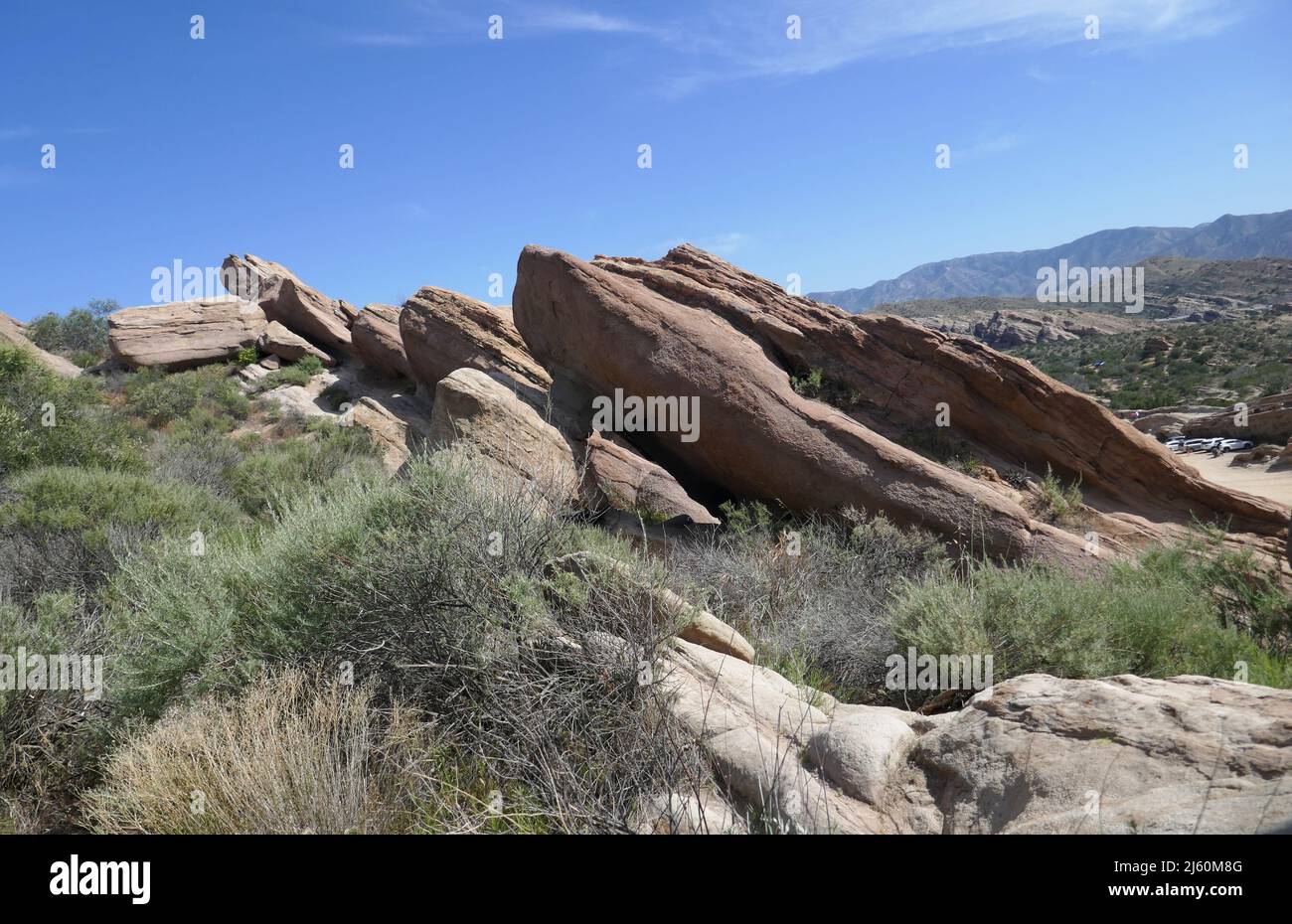 Agua Dulce, California, USA 17th April 2022 A general view of