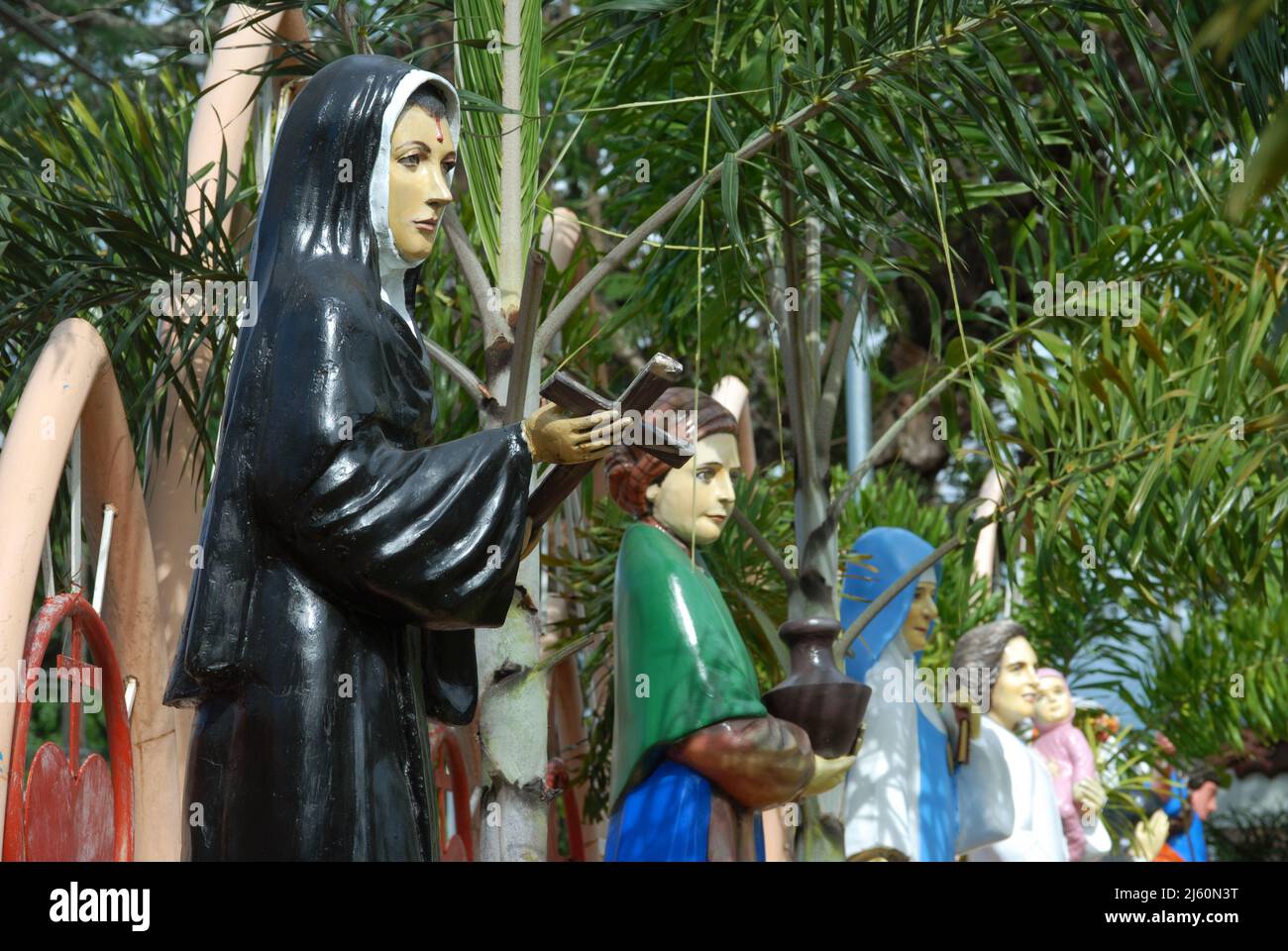 Statues of Religious figures, Sacred Heart Seminary and Shrine Church