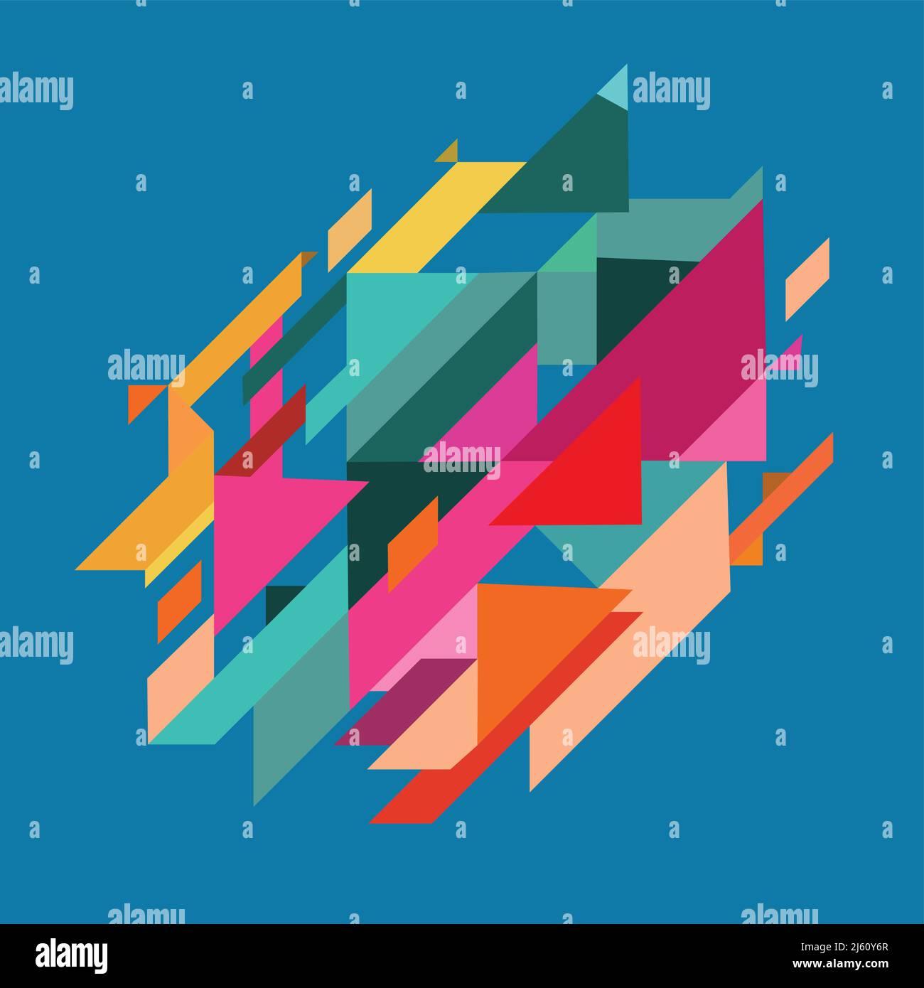 Minimalistic design, creative concept, modern diagonal abstract background Geometric element. Stock Vector