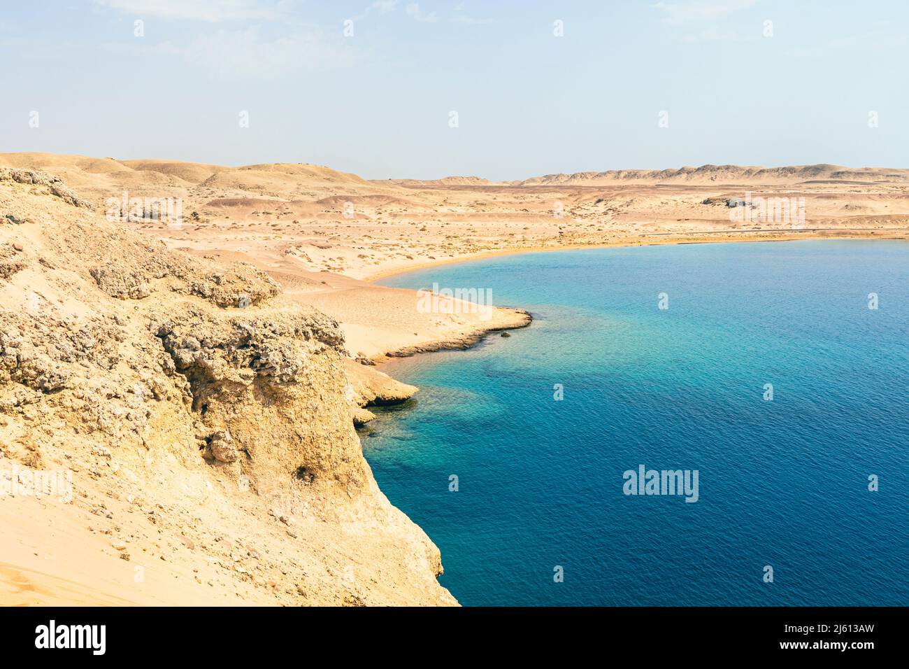 Ras Mohamed National Park in Egypt. Africa. beautiful seaside with a ...