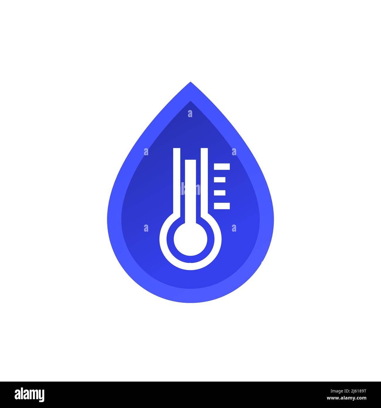 water temperature icon with a thermometer Stock Vector Image & Art Alamy