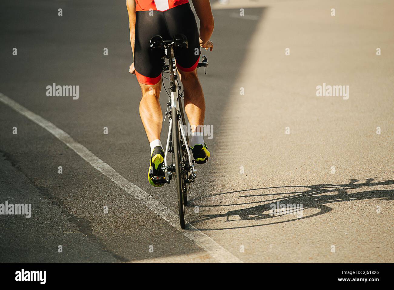 Man with legs behind head hi-res stock photography and images - Alamy