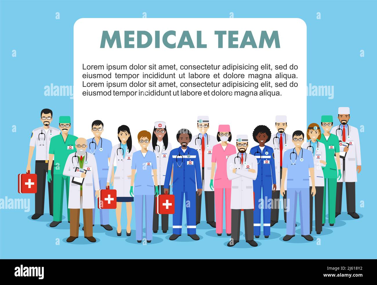 Doctor blue medical icons Stock Vector Images - Alamy
