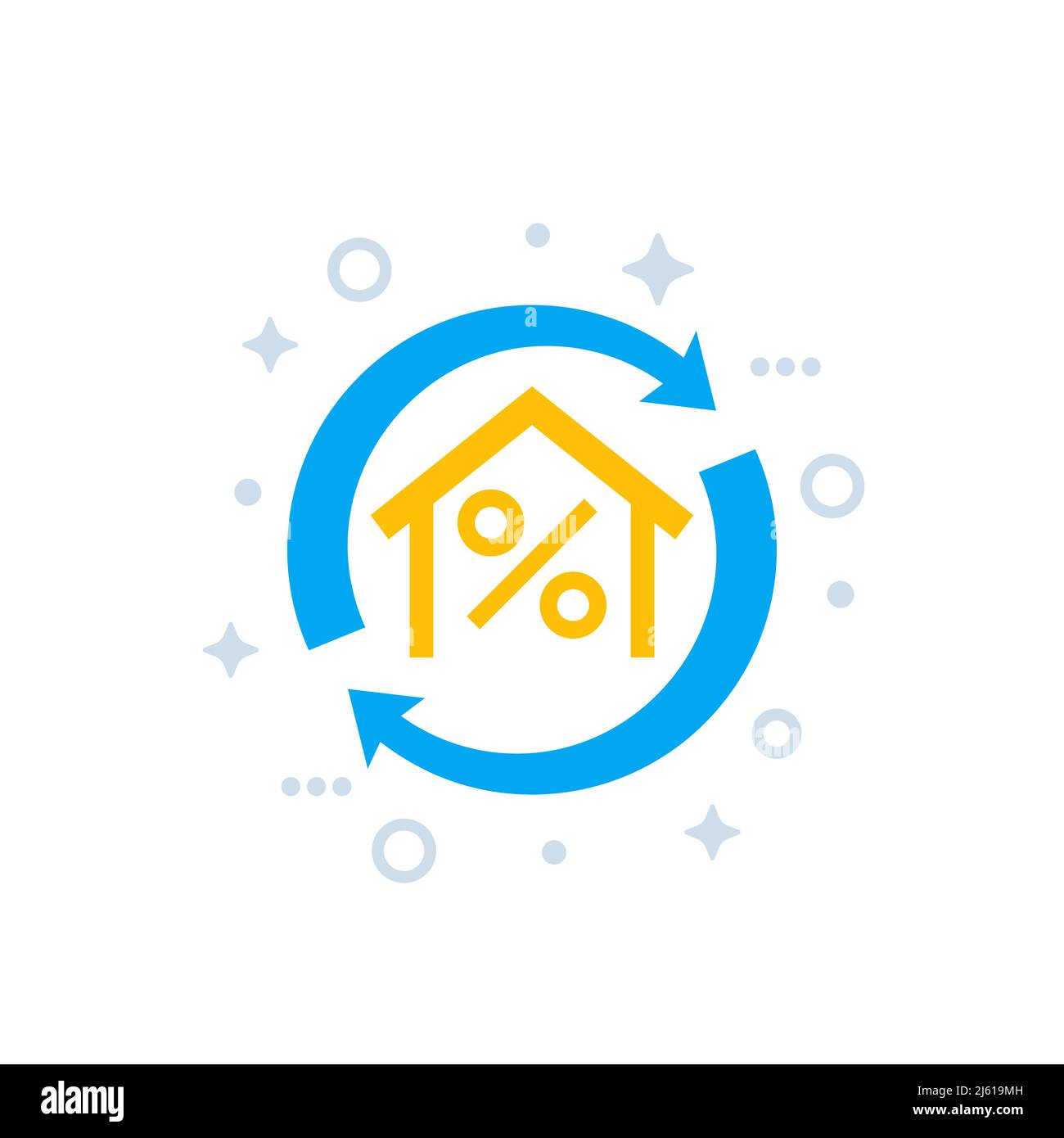 Refinance home Stock Vector Images - Alamy
