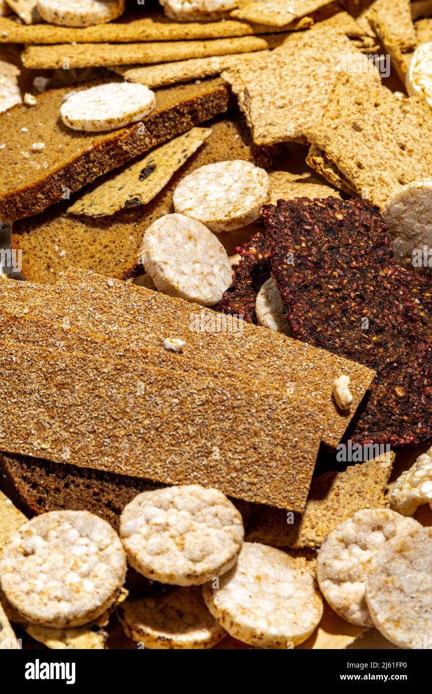 Gluten free allergic diet, celiac disease concept. Collection of