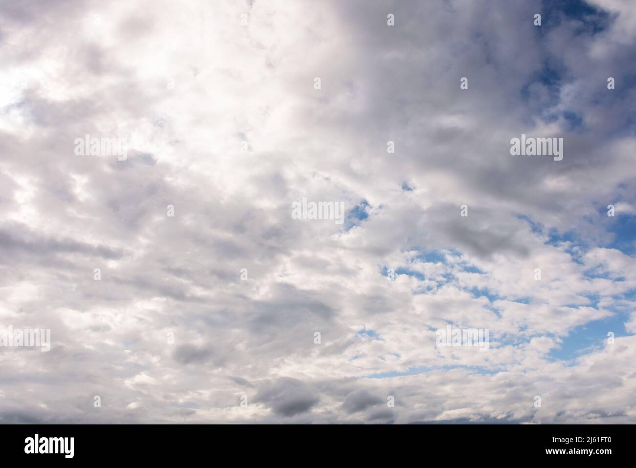 cloudy sky on a sunny weather. world environment day concept. nature series in summer. creative gradient background for installation and design Stock Photo