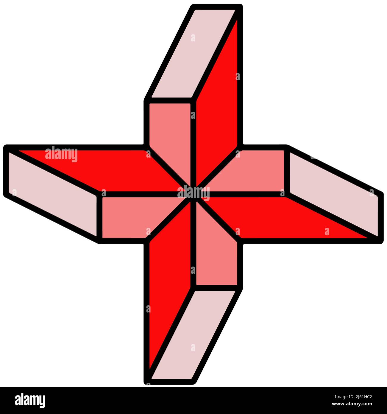 Four pointed star hi-res stock photography and images - Alamy
