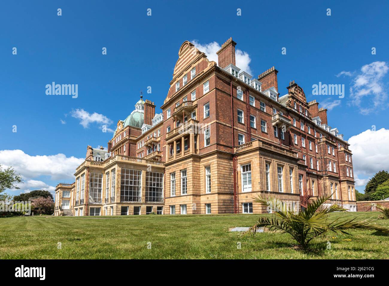 The old Metropole Hotel on The Lees, Folkestone, Kent Stock Photo Alamy