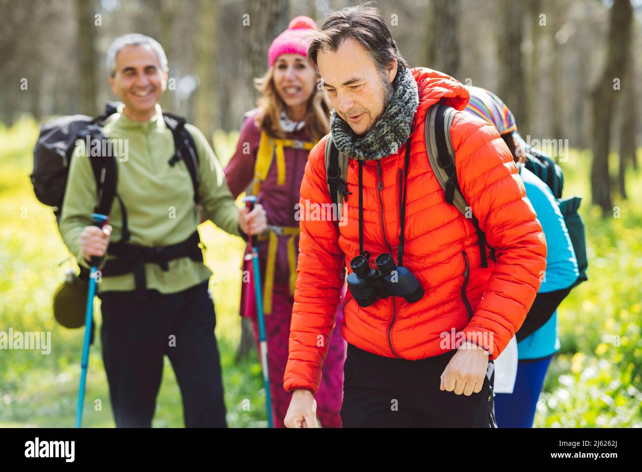 Wearing trekking clothes hi-res stock photography and images - Alamy