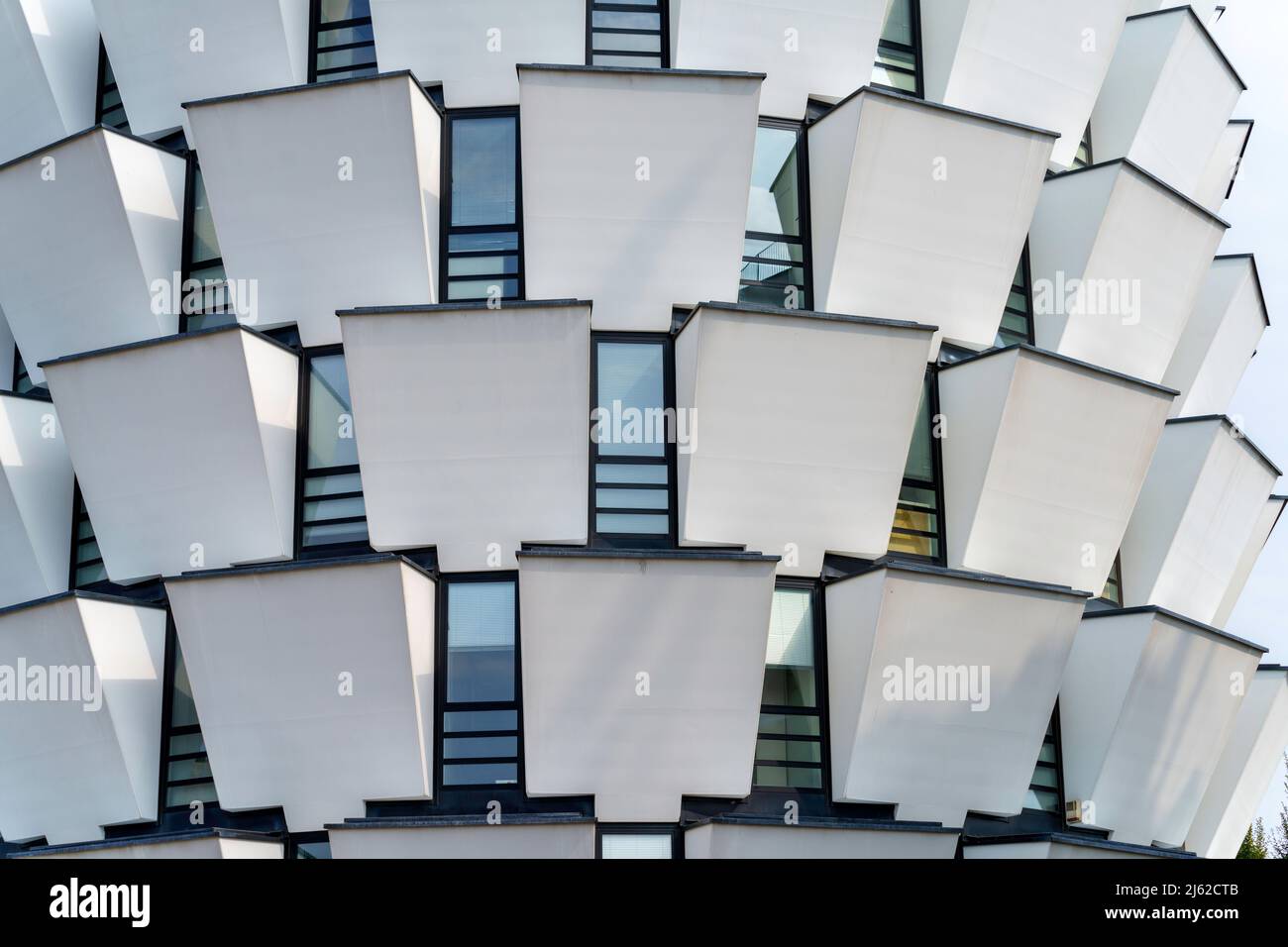 Modern Ananas Towers at Cinisello Balsamo, near Milan and Monza ...