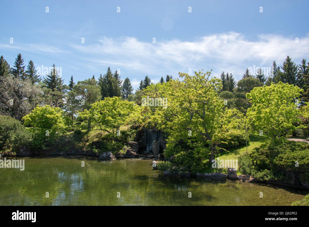 Nikka Yuto Japanese Garden, Lethbridge, Alberta, Canada Stock Photo Alamy