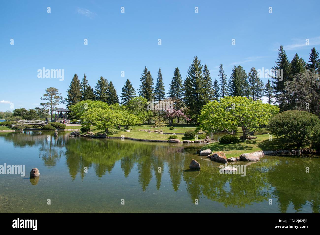 Nikka Yuto Japanese Garden, Lethbridge, Alberta, Canada Stock Photo Alamy
