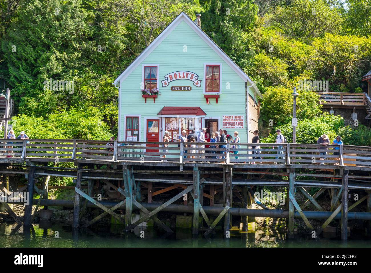 Dollys Gift Shop On Creek Street Ketchikan Alaska A Former Brothel From 1919 They Offer A Guided
