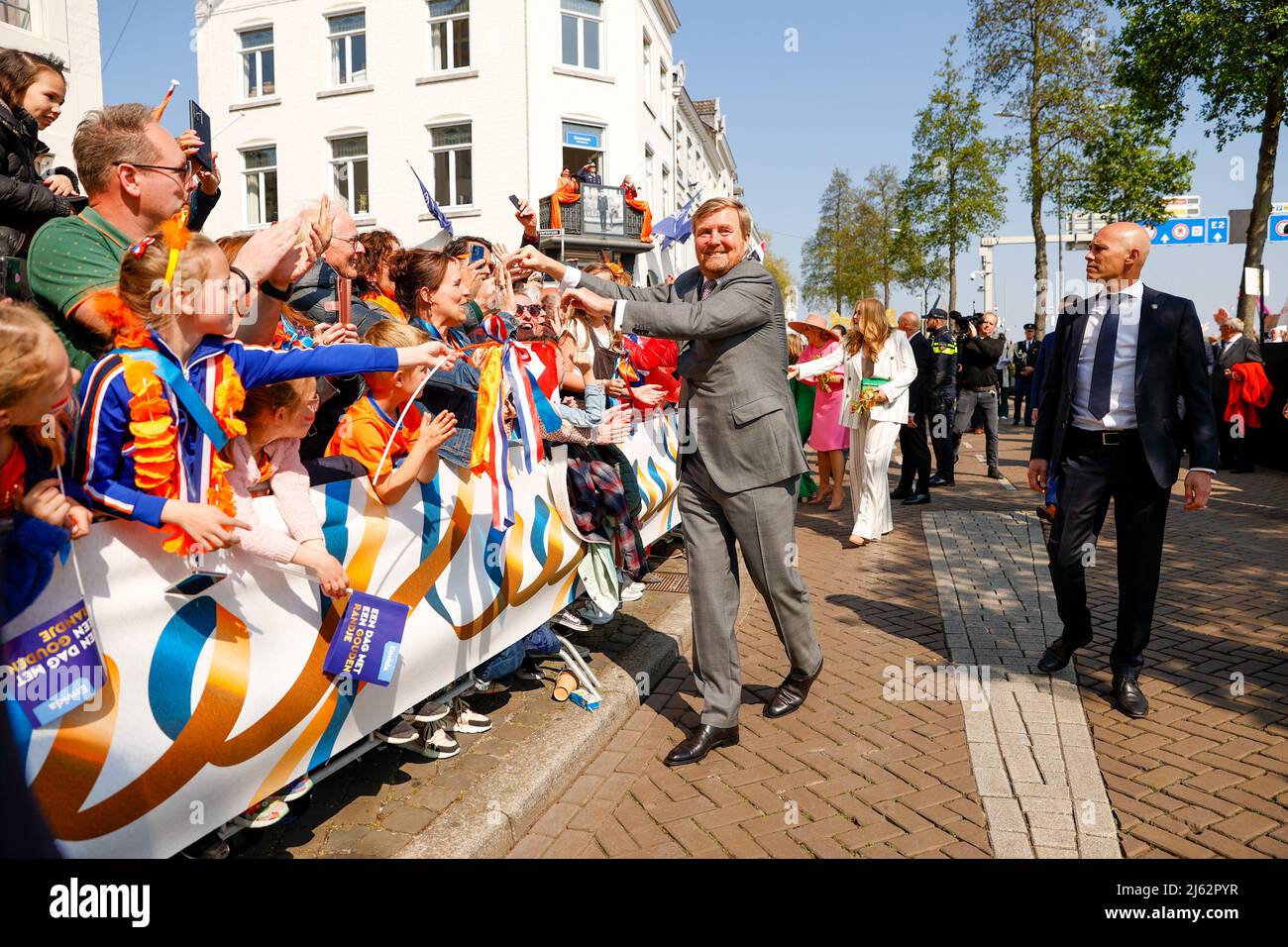 Celebrating King's Day In The Netherlands (Koningsdag)