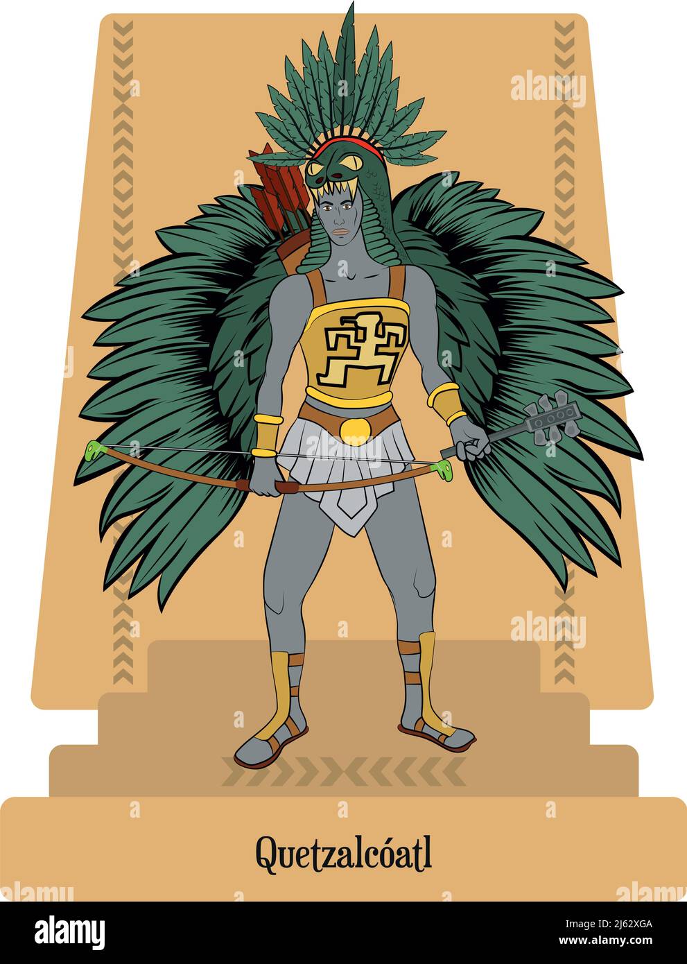 Quetzalcoatl aztec hi-res stock photography and images - Alamy