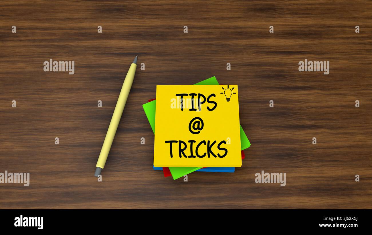 tips and tricks Stock Photo - Alamy