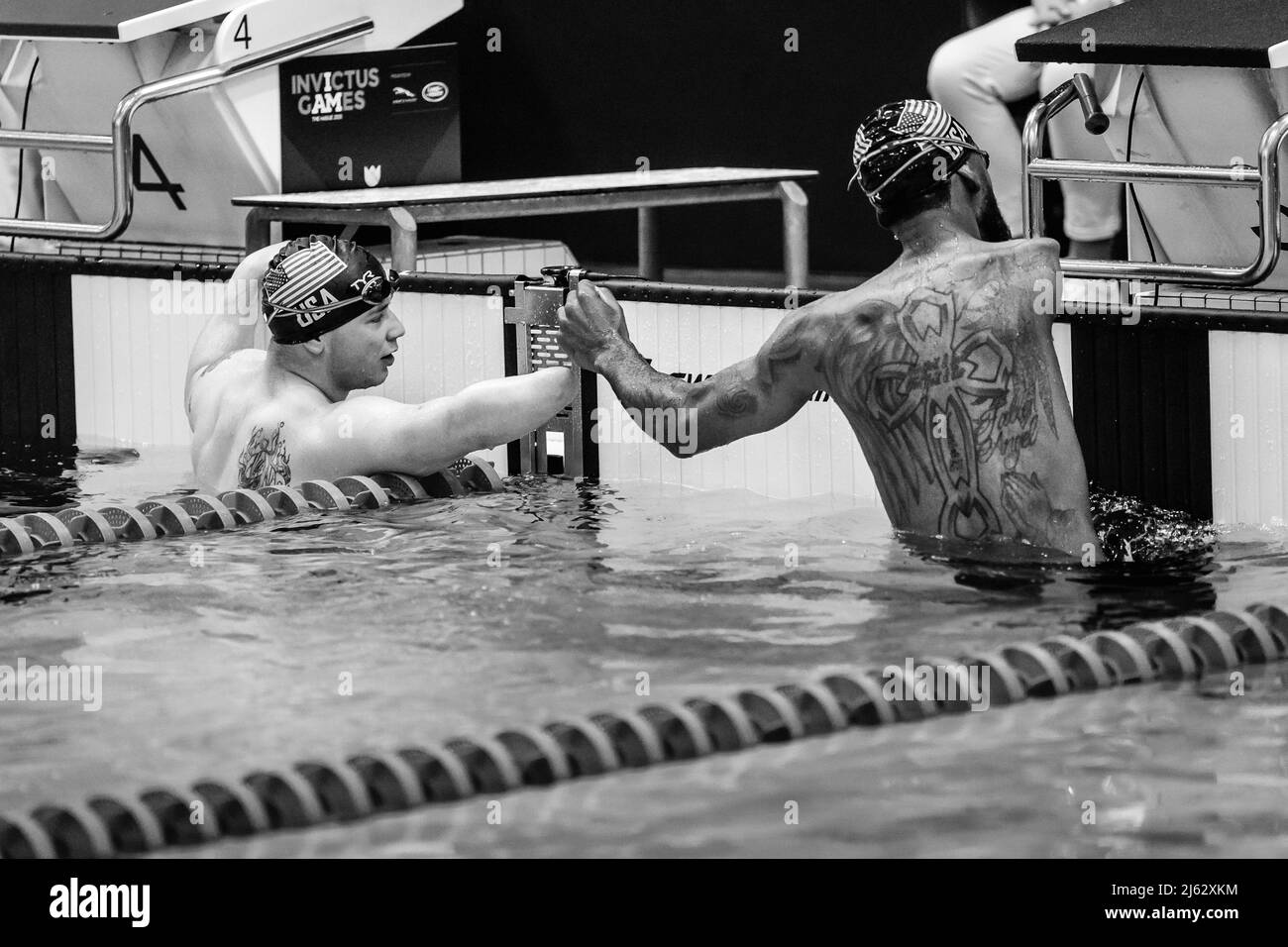 The Invictus Games at Het Hofbad the Hague, The Netherlands. Swimming