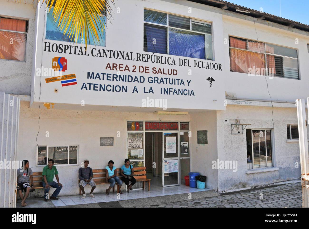 maternity, hospital, Puerto Ayora, Galapagos, Ecuador Stock Photo