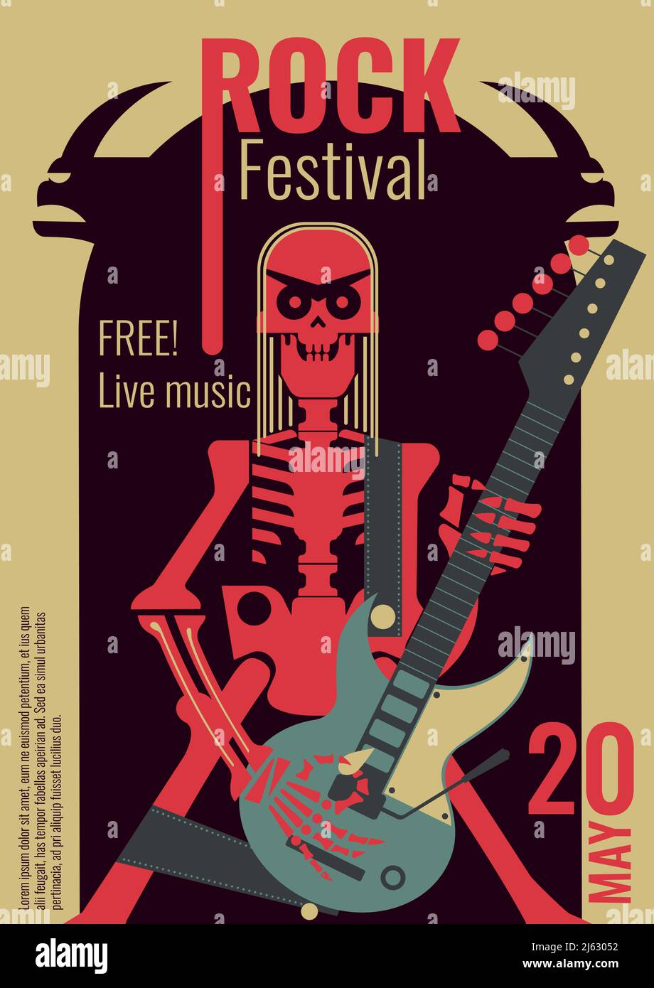 Free rock music band Stock Vector Images - Alamy
